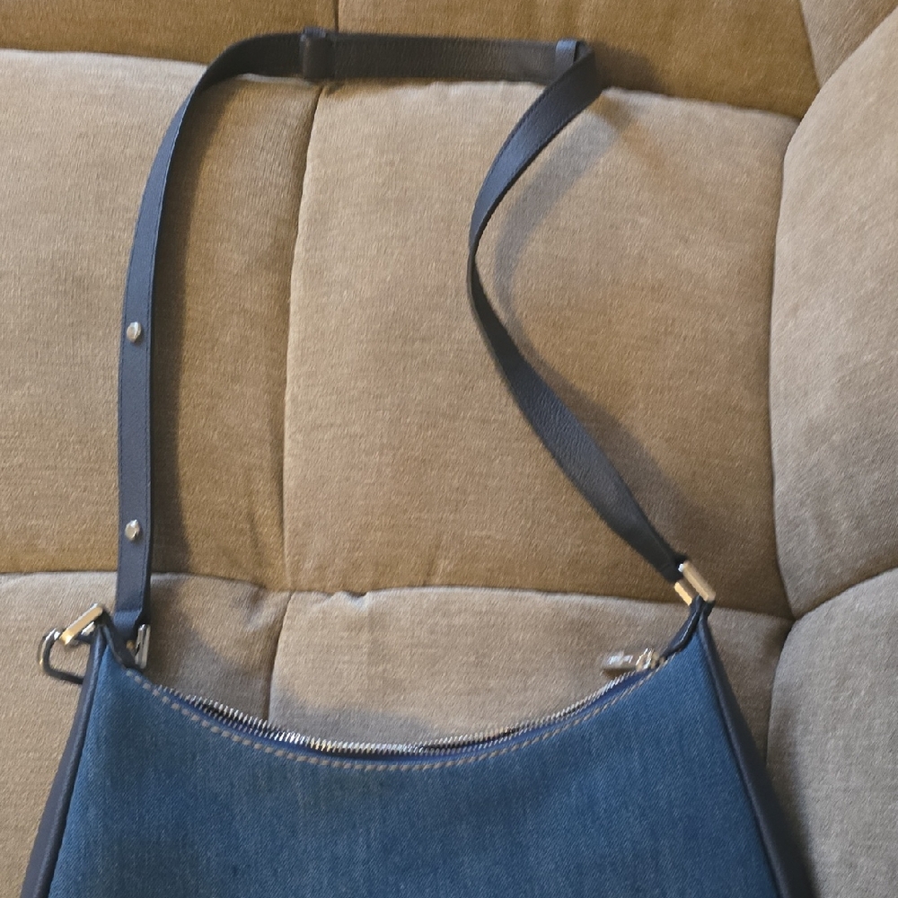 Stylish Blue Denim Shoulder Bag